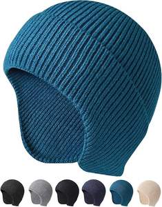 Gorros de Invierno de Lana Gruesa, Gorros Tejidos Suaves y Aislantes para Clima Frío, Senderismo, Camping y Deportes al Aire Libre - Product Image 4