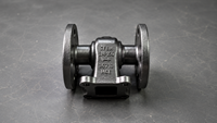 Vanne de contrôle en métal 3/4 po à brides CF8M 30713 pour le contrôle du débit d'eau, vanne à boisseau en acier inoxydable à brides manuelle CF8 toutes tailles
