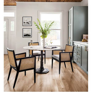 Antonia, lot de 4 fauteuils cannés, chaises de salle à manger élégantes - Product Image 6