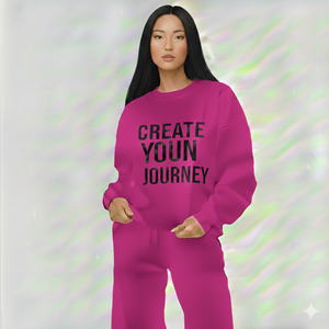 Sweat-shirt à col montant pour femme en mélange de coton, coupe décontractée, style streetwear, collection automne, commande en gros - Product Image 1