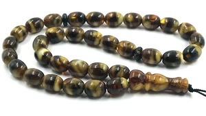 Tasbih de Resina Duradera, Rosario Islámico de 33 Cuentas para Ramadán y Oraciones Diarias |   Cuentas de oración hechas a mano de alta calidad de la India - Product Image 2