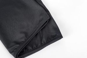 Masque Balaclava Unisexe Noir Intégral Respirant Imperméable Extérieur Spandex Polyester Couleur Unie Décontracté Couvre-tête Adulte - Product Image 5