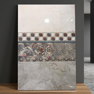 Designer 12x24 30x60cm Polished Ceramic <b>Wall</b> Tiles Dark Matte Finish for Indoor Bathroom Hall Decoration Glossy Porcelain Tiles - Product Image 3
