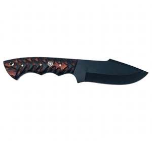 Handcrafted Black-Coated Tracker-<b>Profile</b> Craft <b>Tool</b> Carved Wood Handle Executive Display Piece - Product Image 4