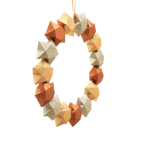 Guirlande de fleurs en papier multicolore pour les fêtes, guirlandes de mariage artisanales, décorations festives - Product Image 3