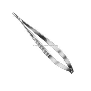 Portaagujas Castroviejo Rectos y Curvos A-1 VERITAS de la Mejor Calidad, 14 cm, Reutilizables, Certificados CE, Instrumentos de Sutura - Product Image 4