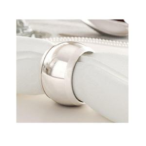 Modern Style Metal Napkin Ring Tableware Cloth or <b>Paper</b> Wood Grain <b>Pattern</b> Metal Napkin Ring Restaurant Hotel Home Decoration - Product Image 3