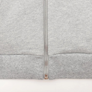 Custom <b>Hoodies</b> Zip up Manufacturer Wholesale Cotton <b>plain</b> Blank printing Men's Zip up sweatshirt Custom Printing Logo - Product Image 5