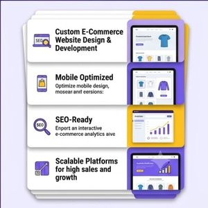 Conception et développement de sites e-commerce personnalisés, optimisés pour les mobiles, prêts pour le référencement, plateformes évolutives pour des ventes et une croissance élevées - Product Image 3