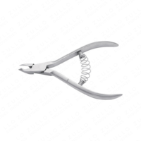 Coupe-cuticules professionnel en acier inoxydable à double ressort, coupe-ongles aiguisé, outil de manucure et de soin de beauté de qualité supérieure