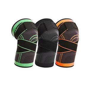 Customized Unisex Sports Safety Knee <b>Sleeves</b> 5mm Neoprene Thick Compression Knee Brace Support Gym Training Knee <b>Sleeves</b> - Product Image 4
