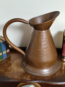 Antique Creations Vintage Copper Water <b>Jug</b> 1.8L Durable Eco-Friendly Pitcher for <b>Drinks</b> Wedding & Party Use - Product Image 5