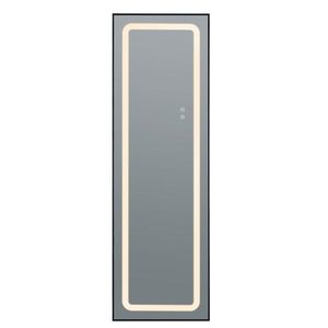 Specchio LED in Alluminio 63*20 Pollici Rettangolare ad Angolo Retto con 3 Tonalità di Illuminazione, Luminosità Regolabile, Funzione Memoria, da Appendere o da Tavolo - Product Image 2