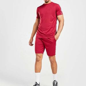 Conjunto Deportivo Masculino de Verano, Conjunto de 2 Piezas, Camisetas de Manga Corta y Pantalones Cortos, Conjunto Casual Elegante de Verano - Product Image 1