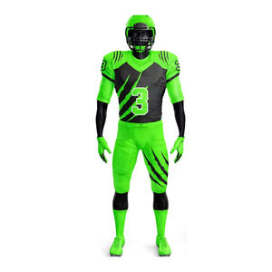 Maillot de football américain de haute qualité pour hommes, maillot de compression respirant sublimé pour jeunes et clubs, vente en gros - Product Image 2