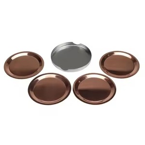 Contemporary Collection Metal Coasters Set Modern <b>Table</b> <b>Protectors</b> for Coffee <b>Table</b> Restaurant Hotel Bar Office - Product Image 2