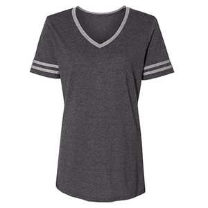 เสื้อยืดผู้หญิงไซส์ใหญ่ ผ้าฝ้ายออร์แกนิค 100% แบบเรียบ สวมใส่สบาย ระบายอากาศดี เหมาะสำหรับใส่ลำลองในฤดูร้อน รับผลิตตามสั่งขายส่ง - Product Image 4