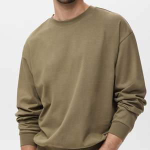Sweat-shirt décontracté uni pour homme, coupe ajustée, taille adulte, tendance, en promotion – Fabricant OEM/ODM - Product Image 2