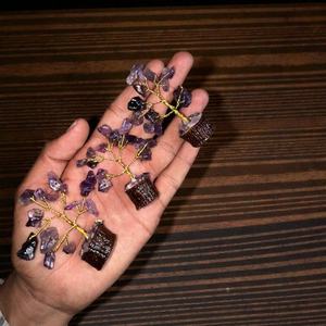 Améthyste Feng Shui très demandée, arbre de bébé en cristal poli, décoration d'intérieur, cristal de guérison, écologique, taille personnalisée - Product Image 2