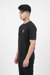 เสื้อยืดสตรีทแวร์ทรงโอเวอร์ไซส์ ผ้าคอตตอนถักคุณภาพสูง 100% หนัก 220 กรัม พิมพ์ลายซิลค์สกรีนแบบครอป - Product Image 2