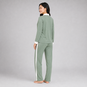 Ensemble de pyjama pour femmes, coton doux, respirant, confortable, vêtements de nuit, vêtements de détente, prix bas, fabricant en gros, ensemble de pyjama pour femmes - Product Image 5