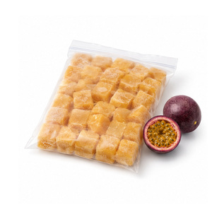 Precio al por Mayor, Venta Caliente, Fábrica con Certificación ISO en Vietnam, Deliciosos Cubos de Fruta de la Pasión Congelados IQF, Empacados en Bolsas de 2 kg - Product Image 2
