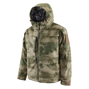 Veste Softshell Unisexe GRACE SIGN pour Randonnée en Plein Air, Imperméable, Isolée, Style Chasse Hivernale, Polaire Camouflage avec Logo Frontal - Product Image 4