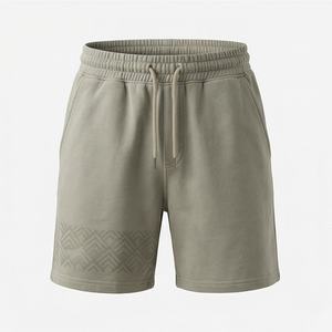 Shorts deportivos largos de algodón 100% para mujer, OEM ODM, pantalones cortos de entrenamiento y gimnasio para mujer, alta calidad. - Product Image 1