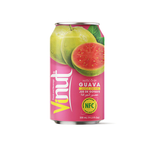 Jugo de Guayaba Tropical Puro de 330 ml, Fabricante de Bebidas al por Mayor, OEM, ODM, Marca Privada - Product Image 1