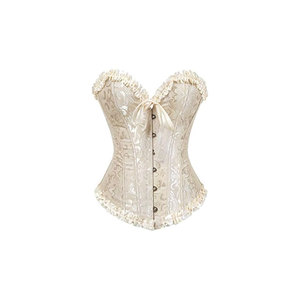 Corsé Moldeador de Cintura para Mujer, 18 Colores, Lencería Sexy, Top Victoriano para Disfraz de Halloween o Vestido de Novia con Lazos en el Pecho - Product Image 3