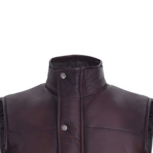 Chaleco/Chaqueta de Cuero Acolchado para Hombre, Diseño Personalizado Premium, Transpirable, Impermeable, Cortavientos, Ropa Deportiva de Invierno, Tallas Grandes, para Motocicleta - Product Image 6