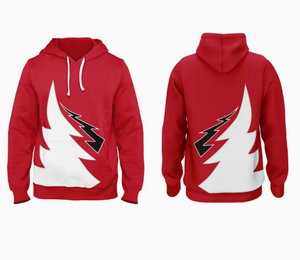 Sudadera con Capucha Amarilla para Hombre con Estampado de Árbol Relámpago, Diseño Sublimado, Corte Regular Informal, Ropa de Otoño - Product Image 4
