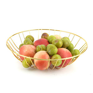 Support de fruits et légumes en fer noir écologique de haute qualité avec poignée, grande capacité, pour présentation sur table, simple - Product Image 6