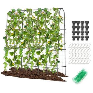 Arco da Giardino a U Alto 71x71 Pollici per Piante Rampicanti, Finitura Classica Verniciata - Product Image 3