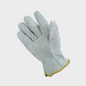Gant de sécurité en cuir de vache jaune de qualité supérieure, léger et souple, pour travaux de précision, d'assemblage industriel, de réparation et de manutention - Product Image 5