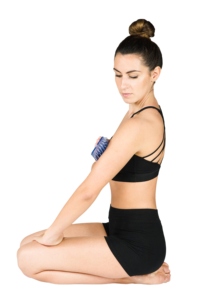 SGD Brosse de bain en PVC AMS-02 pour lavage du corps et massage complet du corps Nettoyage doux de haute qualité - Product Image 3