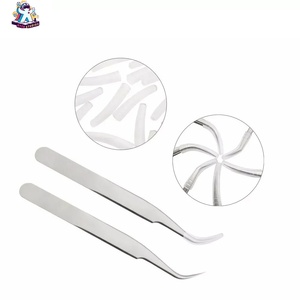 ชุดแหนบต่อขนตา Ryzer Studio Precision Durable Stainless Steel 1 ชิ้น ปลายโค้งแหลมคม สำหรับต่อขนตาและแต่งหน้า - Product Image 4