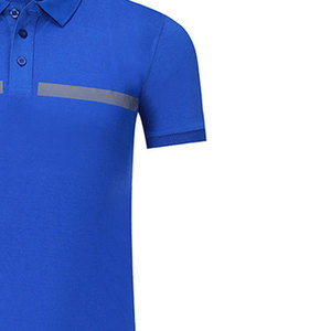 Camisetas Polo de Secado Rápido para Verano con Tiras Reflectantes - Camiseta de Seguridad para Trabajo en Construcción, Aire Libre e Industria - Product Image 6