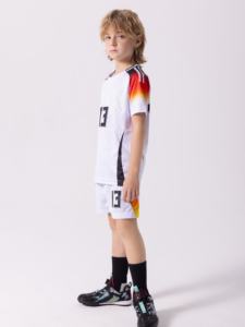 Camiseta de Fútbol de Malla Lisa al por Mayor, Uniforme Deportivo Retro de Fútbol Americano 2024, Uniforme de Fútbol para Adultos - Product Image 3