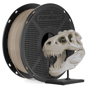 Numakers Best Quality 1kg 1.75mm <b>PLA</b>+ Bone White 3D Printing Filament High Precision 3D Prints 60C Temperature Resistance - Product Image 1