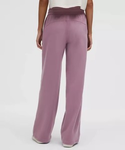 Pantalones Deportivos de Hip Hop para Mujer, con Cordón Ajustable, Anchos, con Bloques de Color, Franja Lateral y Parches de Felpa - Product Image 2