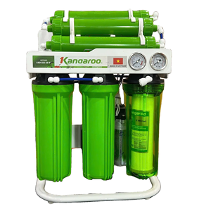 Multi-stage Under-sink 100 GPD Reverse Osmosis Water Filter System with stand and 2 gauges - Product Image 1