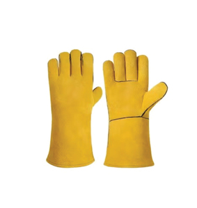 Holy Signs International HSI-1458 High Quality High Heat Resistance Anti-Cut Anti-Smash Breathable/Comfortable Welding <b>Gloves</b> - Product Image 6