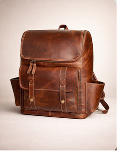 Mochilas de Cuero Personalizadas para Portátil, Mochila de Viaje Impermeable para Negocios, Gran Capacidad, Bolsas Más Vendidas al por Mayor para Unisex - Product Image 2