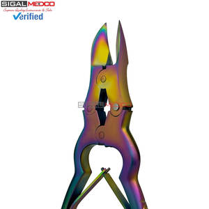 Coupe-ongles professionnel Mycotic 6 pouces à double action en acier inoxydable multicolore pour ongles épais - Product Image 2