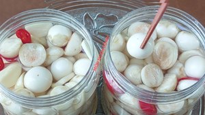 น้ำส้มสายชูรสหวานอมเปรี้ยวดองสีขาวแบบเวียดนามมะเขือม่วงดองไตรมาสพร้อมเสิร์ฟเครื่องเคียงอาหารเอเชีย - Product Image 2