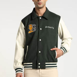 Nouvelle Arrivée Vêtements Décontractés Urbains Blouson de Baseball Léger pour Homme Meilleur Style Prix Bas Blouson Letterman pour Homme - Product Image 1