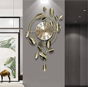 Horloge murale en métal très demandée, alliant sans effort fonctionnalité et esthétique moderne, nouvelle arrivée - Product Image 2