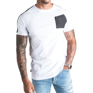 เสื้อยืดออกกำลังกายผู้ชาย OEM ผ้าฝ้าย 100% ทรงเข้ารูป เสื้อกีฬา เสื้อสำหรับออกกำลังกาย  ขั้นต่ำในการสั่งซื้อน้อย จัดส่งจำนวนมาก - Product Image 3