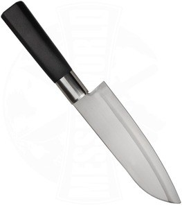 Stainless Steel Plastic Handle Santoku Sashimi <b>Knife</b> 7 Inch Blade Japanese Sushi <b>Knife</b> Multi-Purpose for <b>Fish</b> Filleting Slicing - Product Image 3